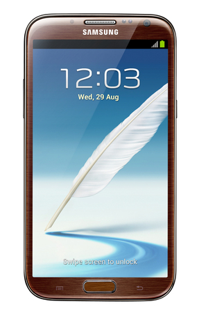 Смартфон Samsung Galaxy Note 2 GT-N7100 Amber Brown - Ковров